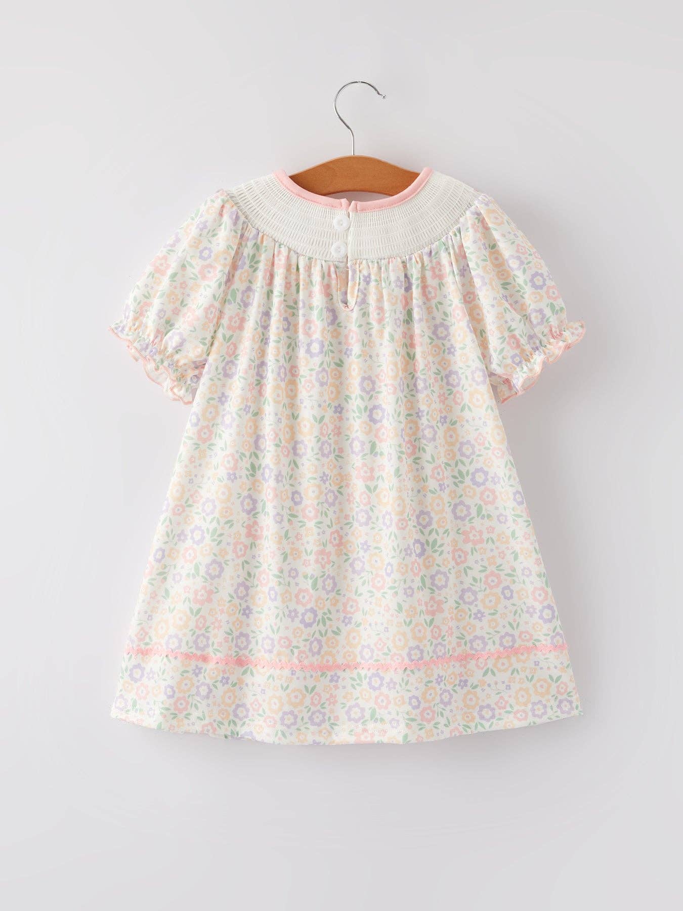Easter Cross Smocked Dress
