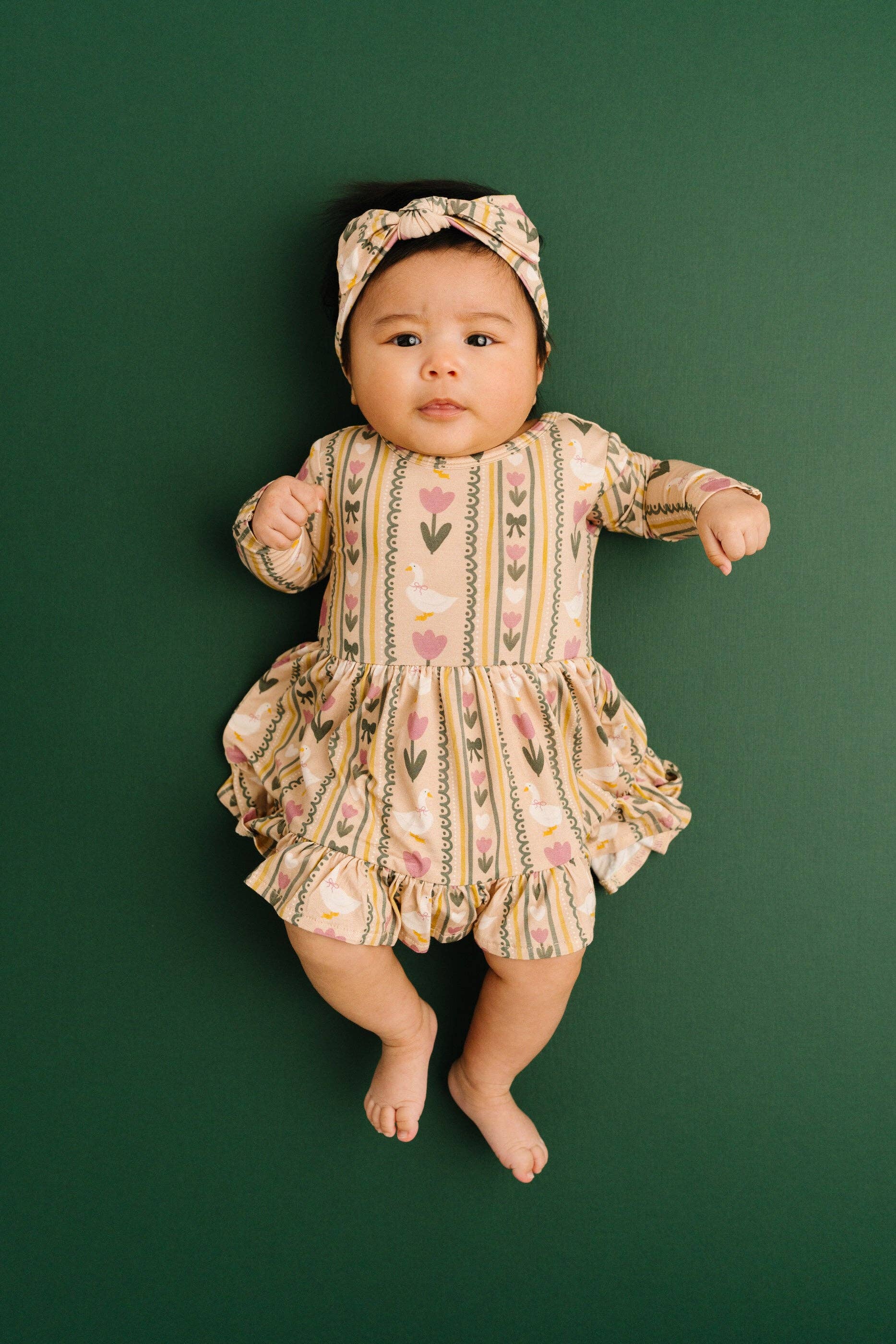 Spring Goose Bodysuit Bamboo Dress