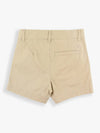 Khaki Stretch Chino Shorts