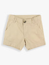 Khaki Stretch Chino Shorts