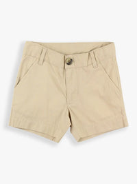 Khaki Stretch Chino Shorts