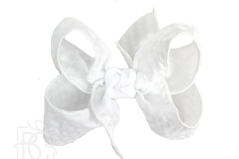 Seersucker Bow