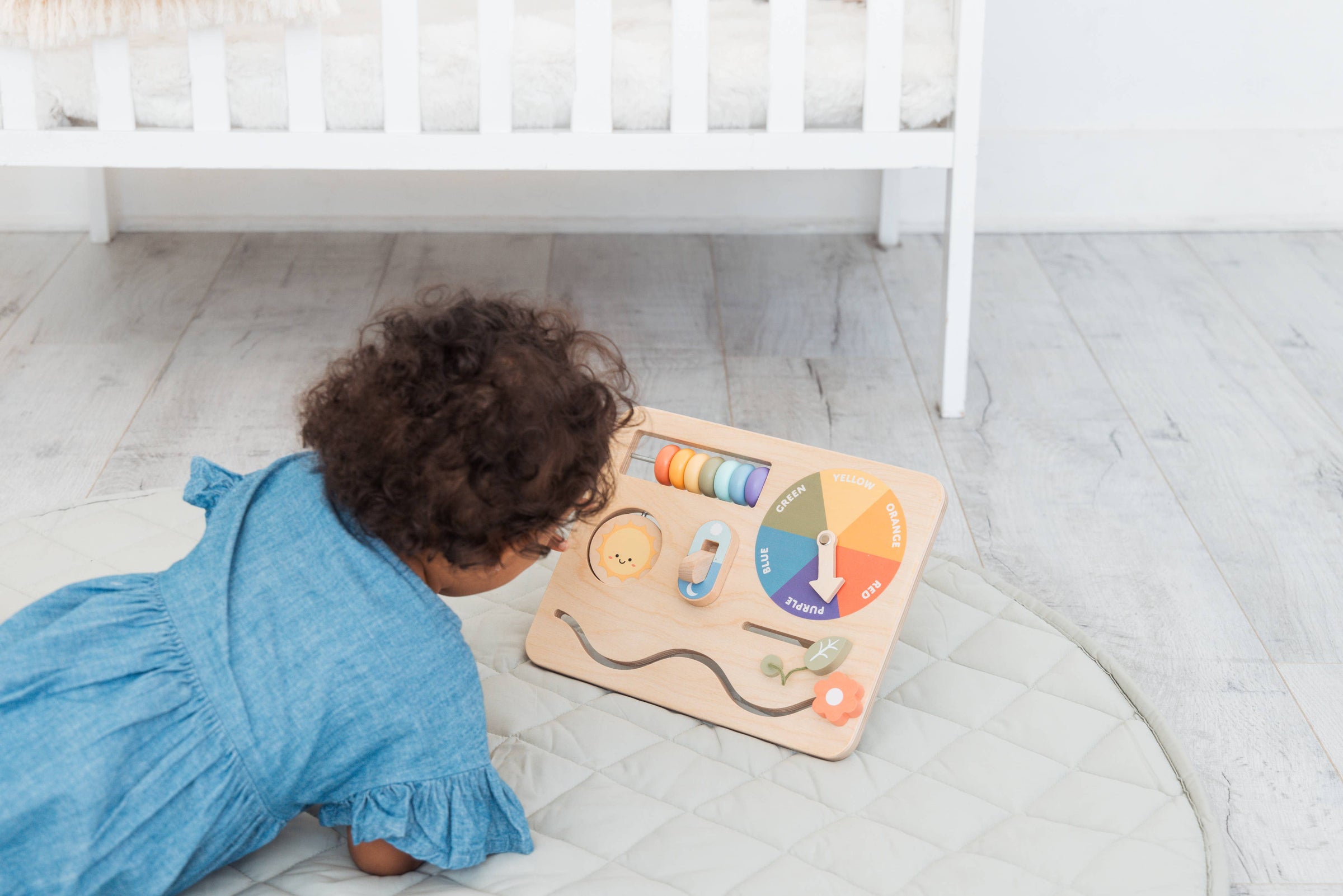 Wooden Interactive Busy Board (Montessori)