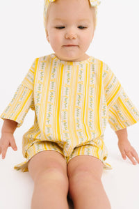 Sunny Meadow Stripe Slouchy Set