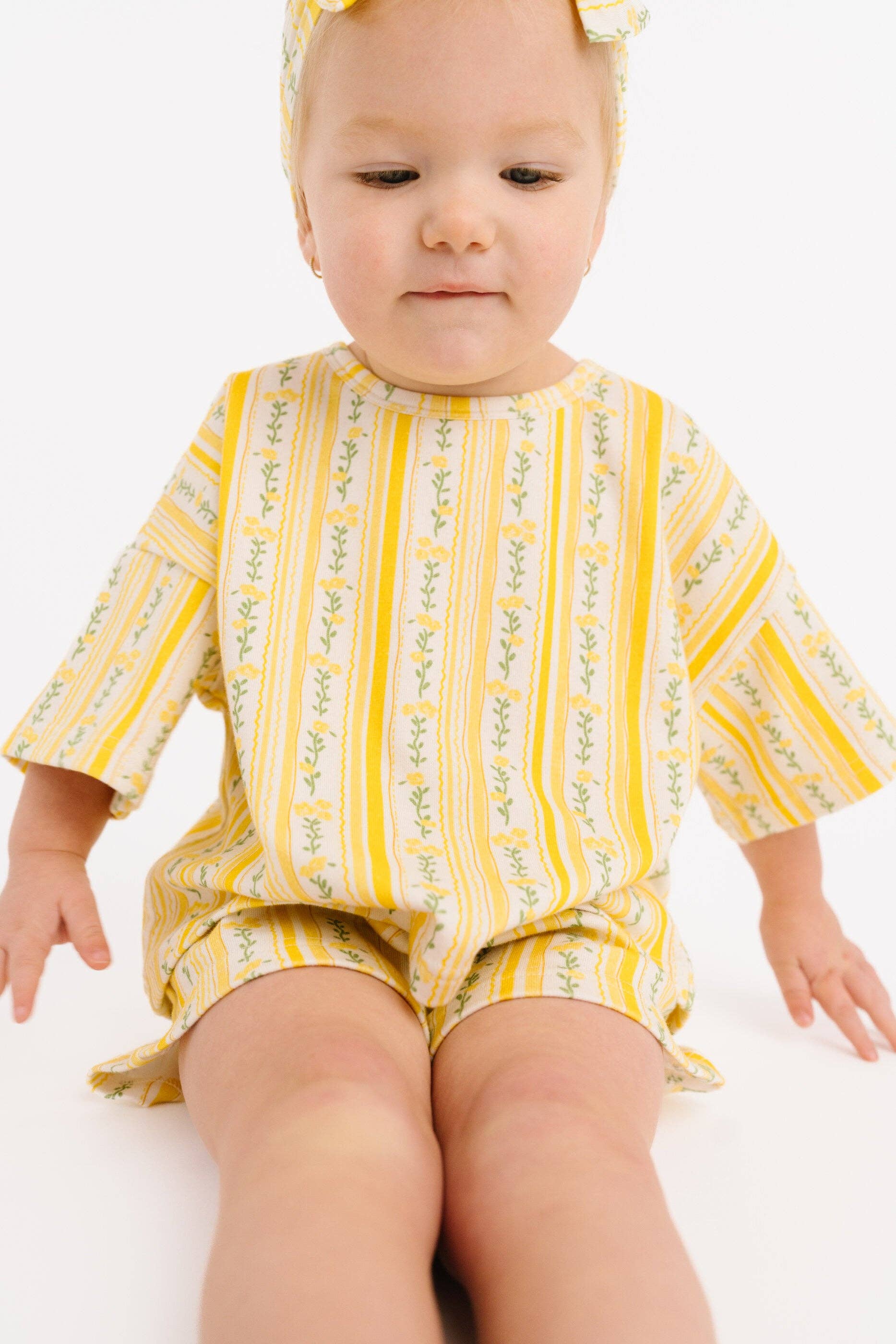 Sunny Meadow Stripe Slouchy Set