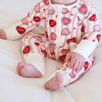 Sweet Like Candy Convertible Zip Romper | Pink