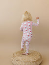 Retro Candy Cane Bamboo Two Piece Set