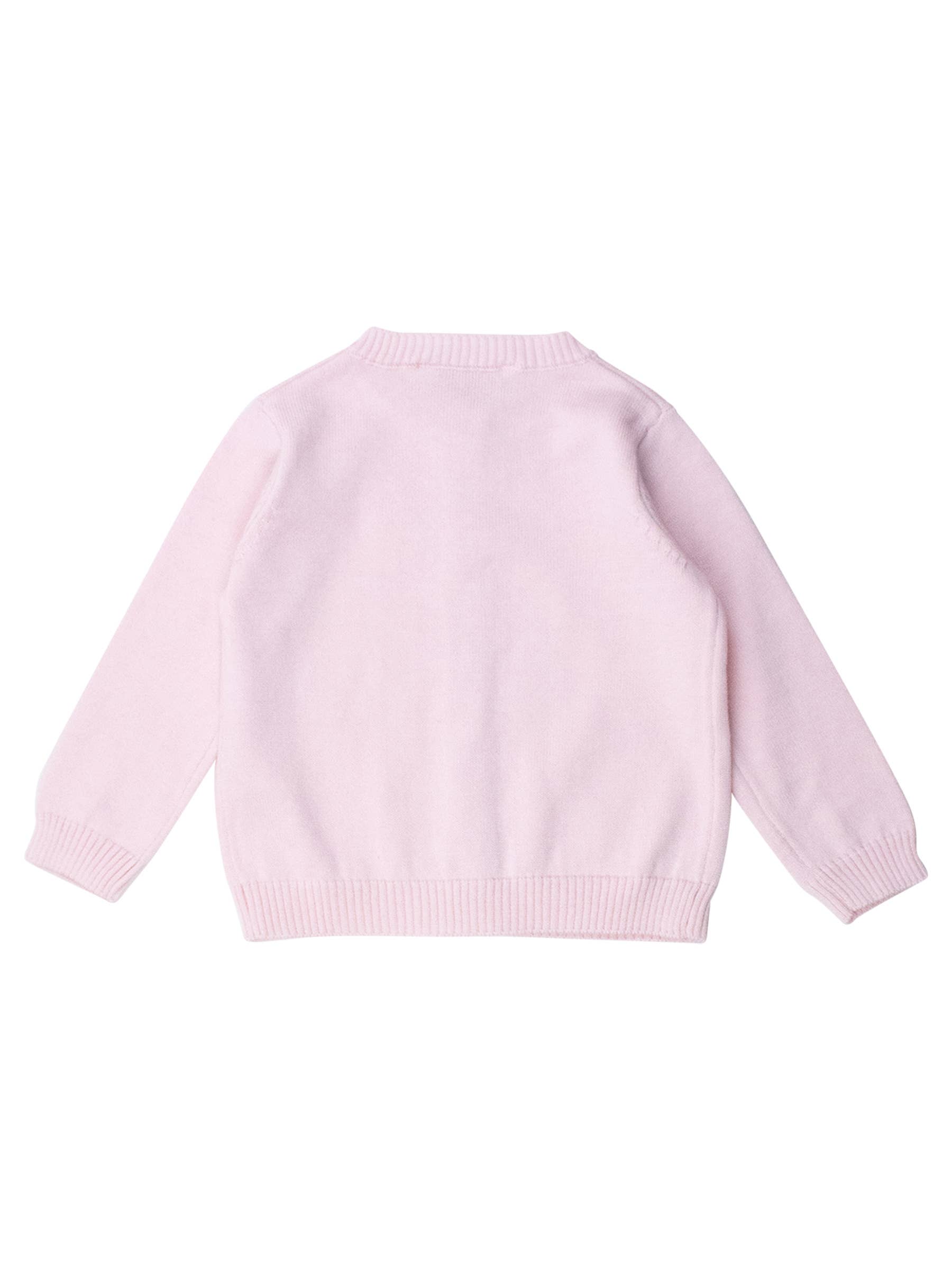 Baby Pink Lightweight Pointelle Cardigan