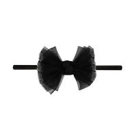 Baby Bling® Tulle Baby FAB® Skinny Tulle Bow Headband