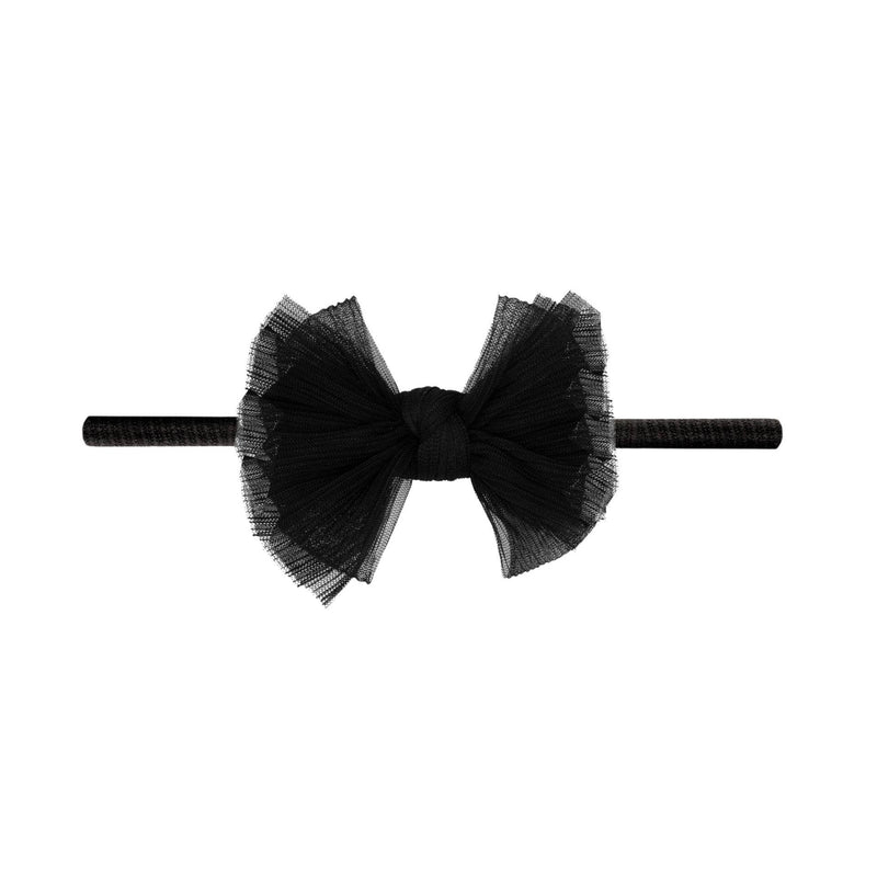 Baby Bling® Tulle Baby FAB® Skinny Tulle Bow Headband
