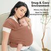 KeaBabies Original Baby Wrap Carrier