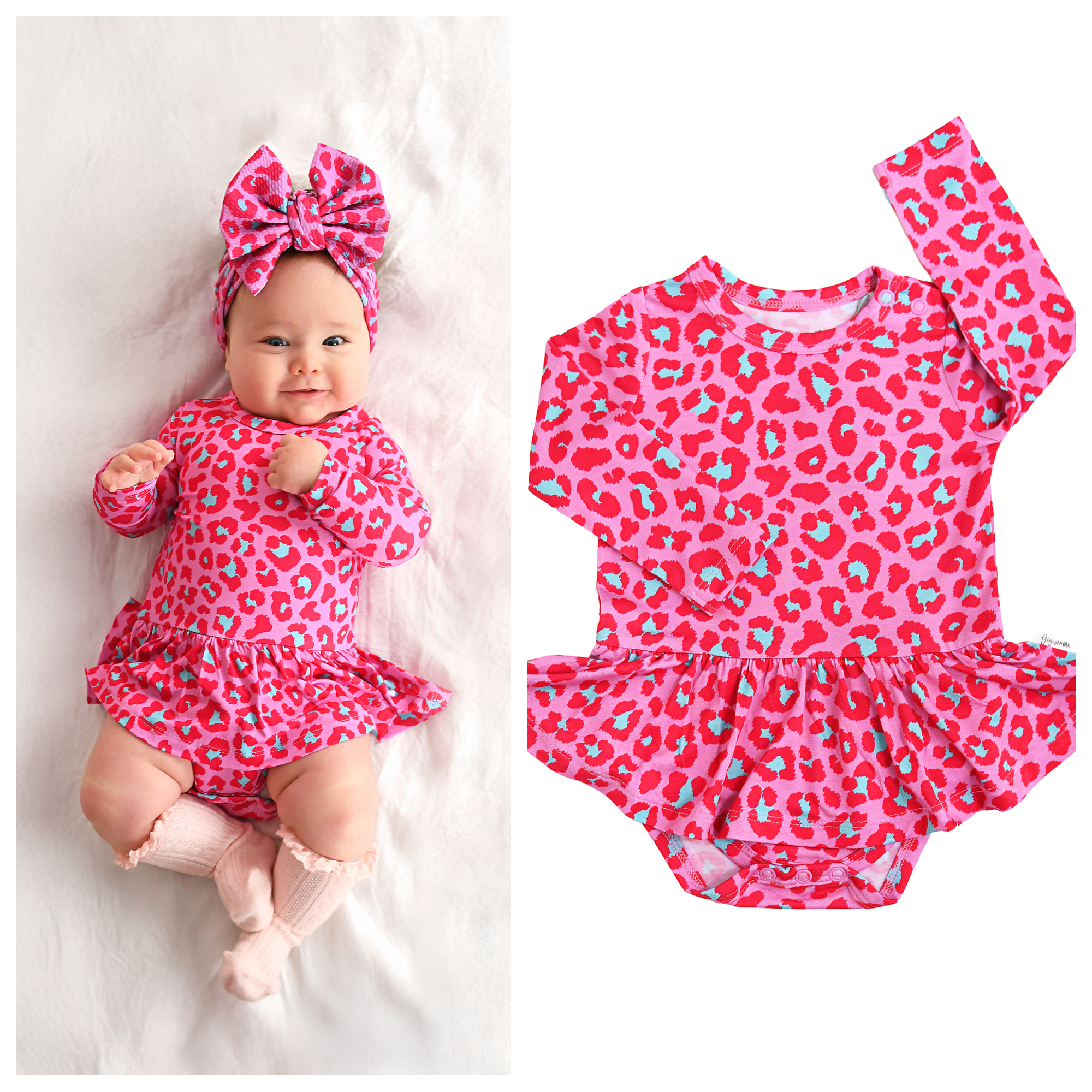 Zuri Leopard Bamboo Tutu Dress