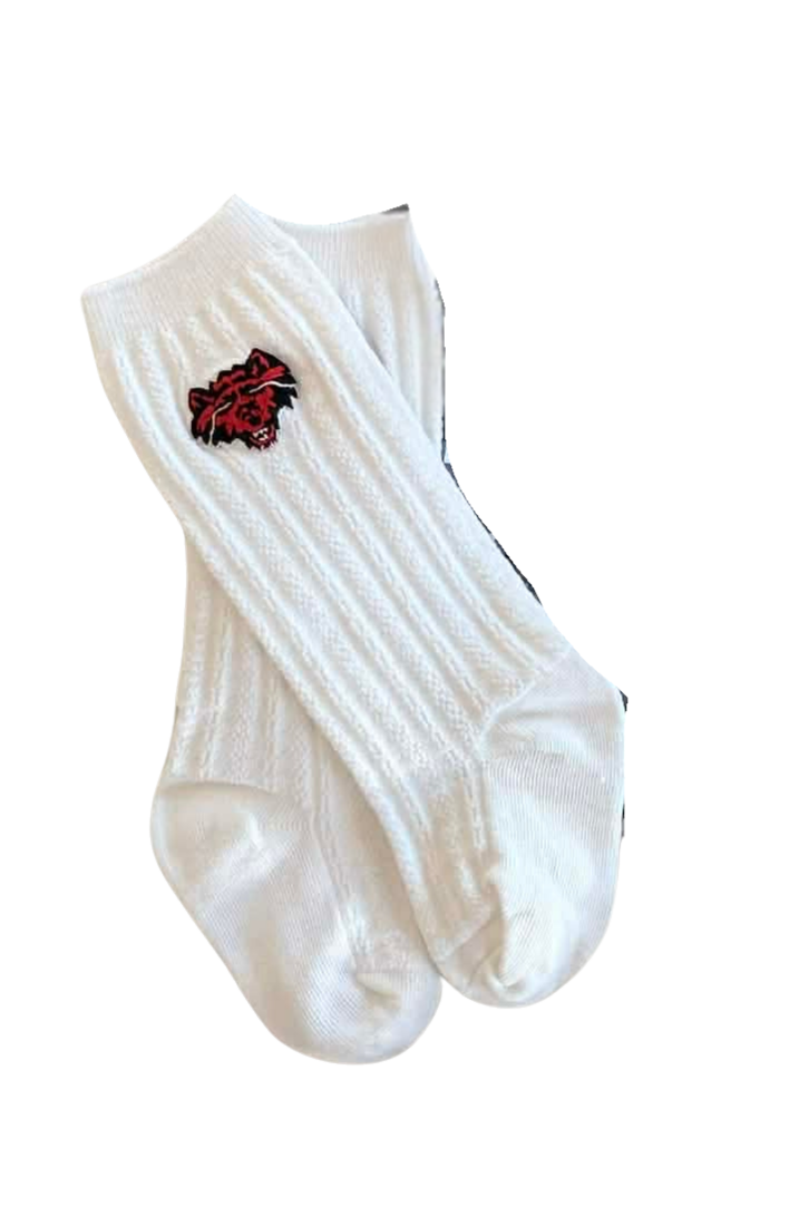 Red Wolves Socks