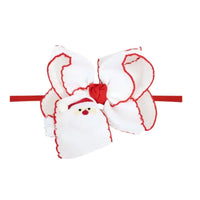 Santa Crochet Pantyhose Headband