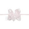 Satin Bow with Pantyhose Headband