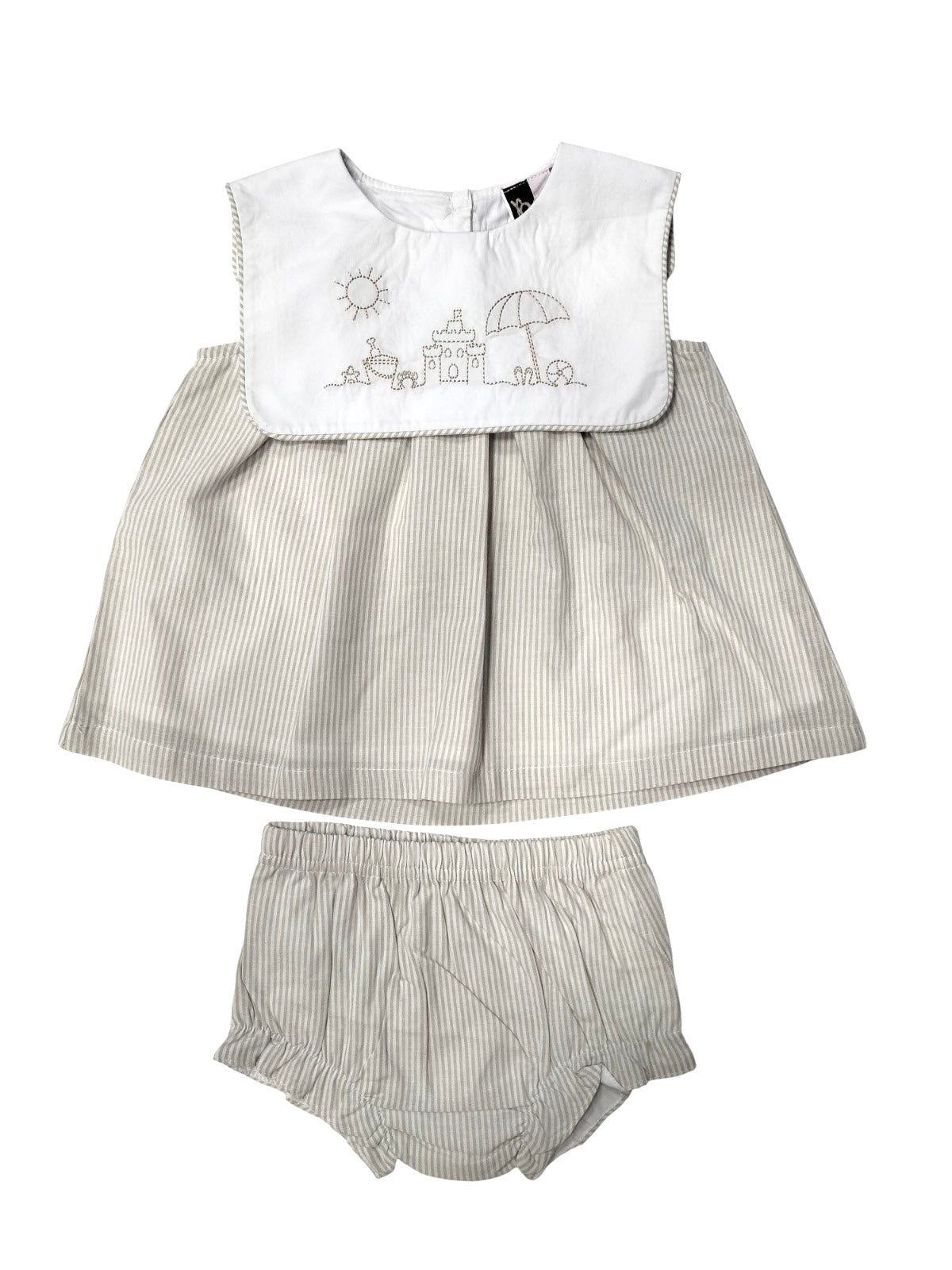 Fun in the Sun Embroidered Bloomer Set