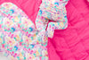 Dahlia Ruffle Convertible Romper Pajama