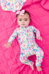 Dahlia Ruffle Convertible Romper Pajama