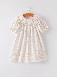Easter Cross Smocked Dress