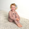 Chase Brown Ribbed Two Piece Set