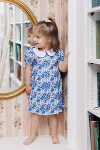 Bailey Blue Toile Dress