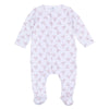 Baby's Teddy Footie - Pink