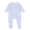 My Little Boo Blue Zipper Footie