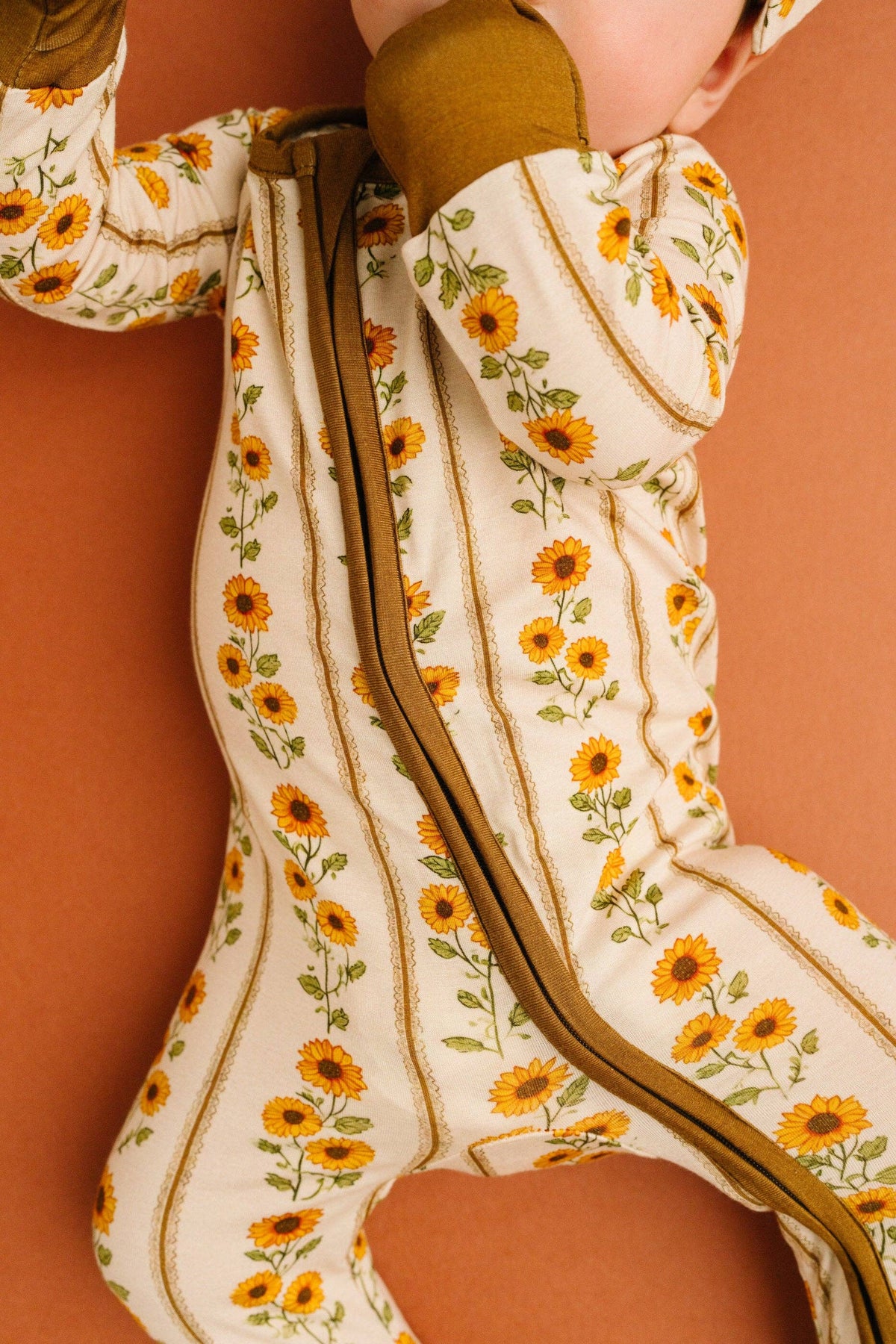 Sunflower Stripe Bamboo Sleeper