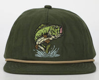 Bass Snapback Rope Hat
