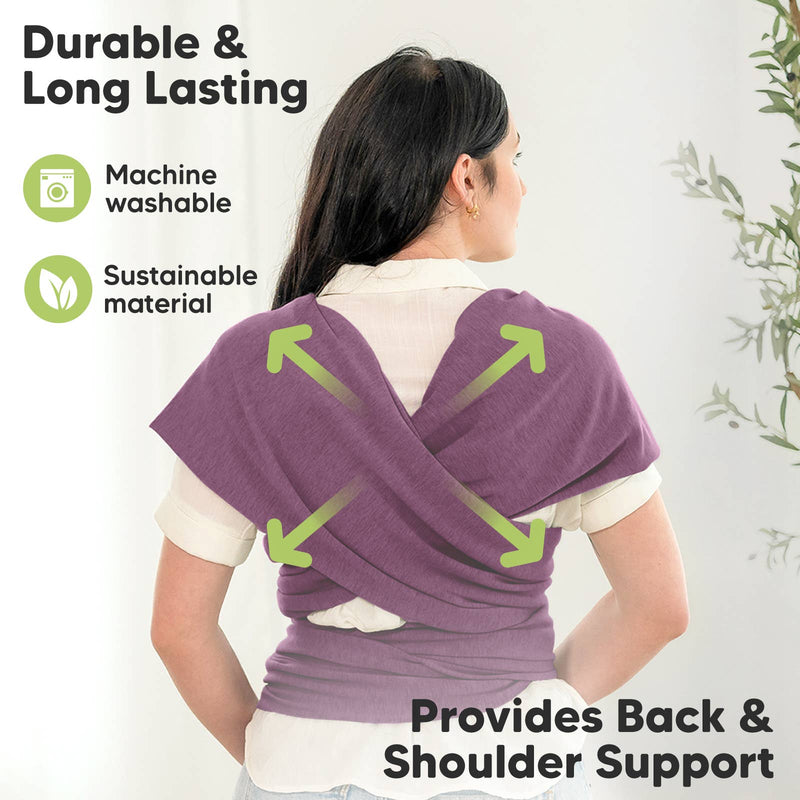 KeaBabies Original Baby Wrap Carrier