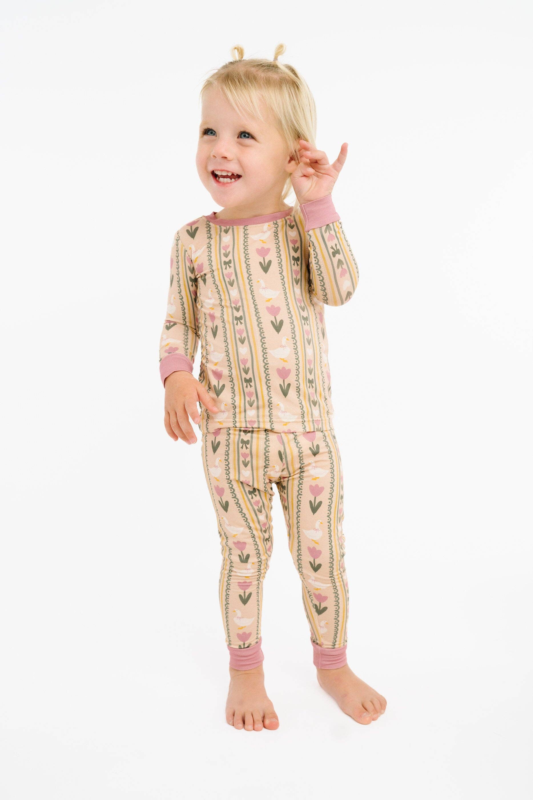 Spring Goose Bamboo Set