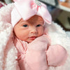 Bella Bow Gem Newborn Bow Hat