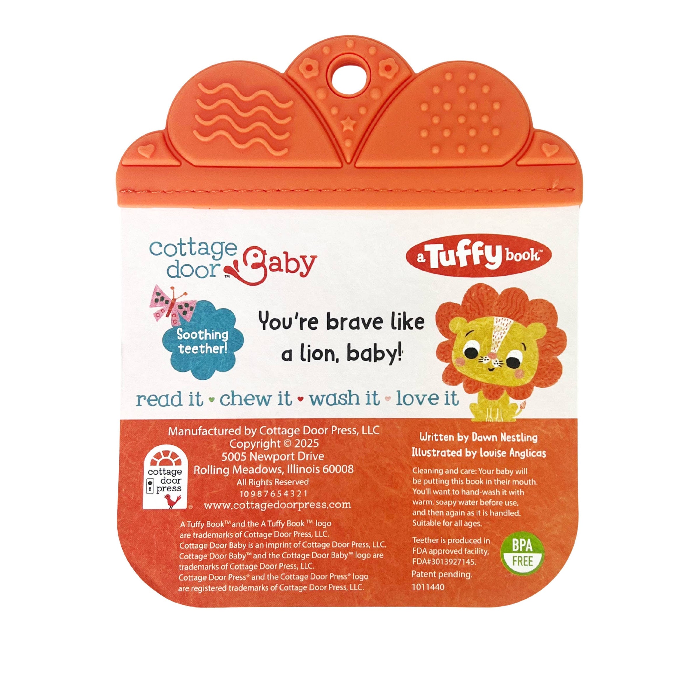 Brave Like a Lion – Tuffy Tear-Proof Baby Book