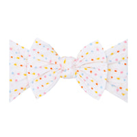 Baby Bling® Shabby Dot Knot soft nylon headband