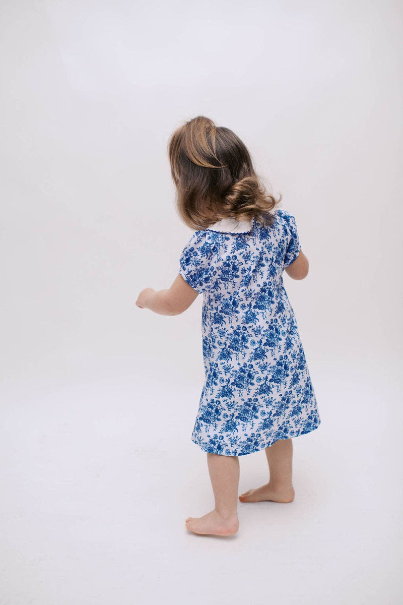 Bailey Blue Toile Dress