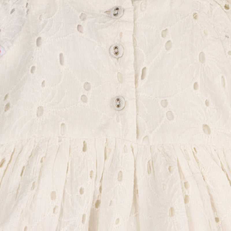 Lily Schiffli Floral Baby Girl Dress & Bloomer