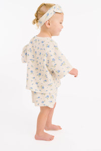 Blue Blooms Slouchy Set