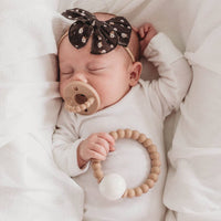 Cutie Teether Rattle (Multiple Colors)