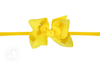 Nylon Headband w/ Scalloped Bow (Mult. Colors)