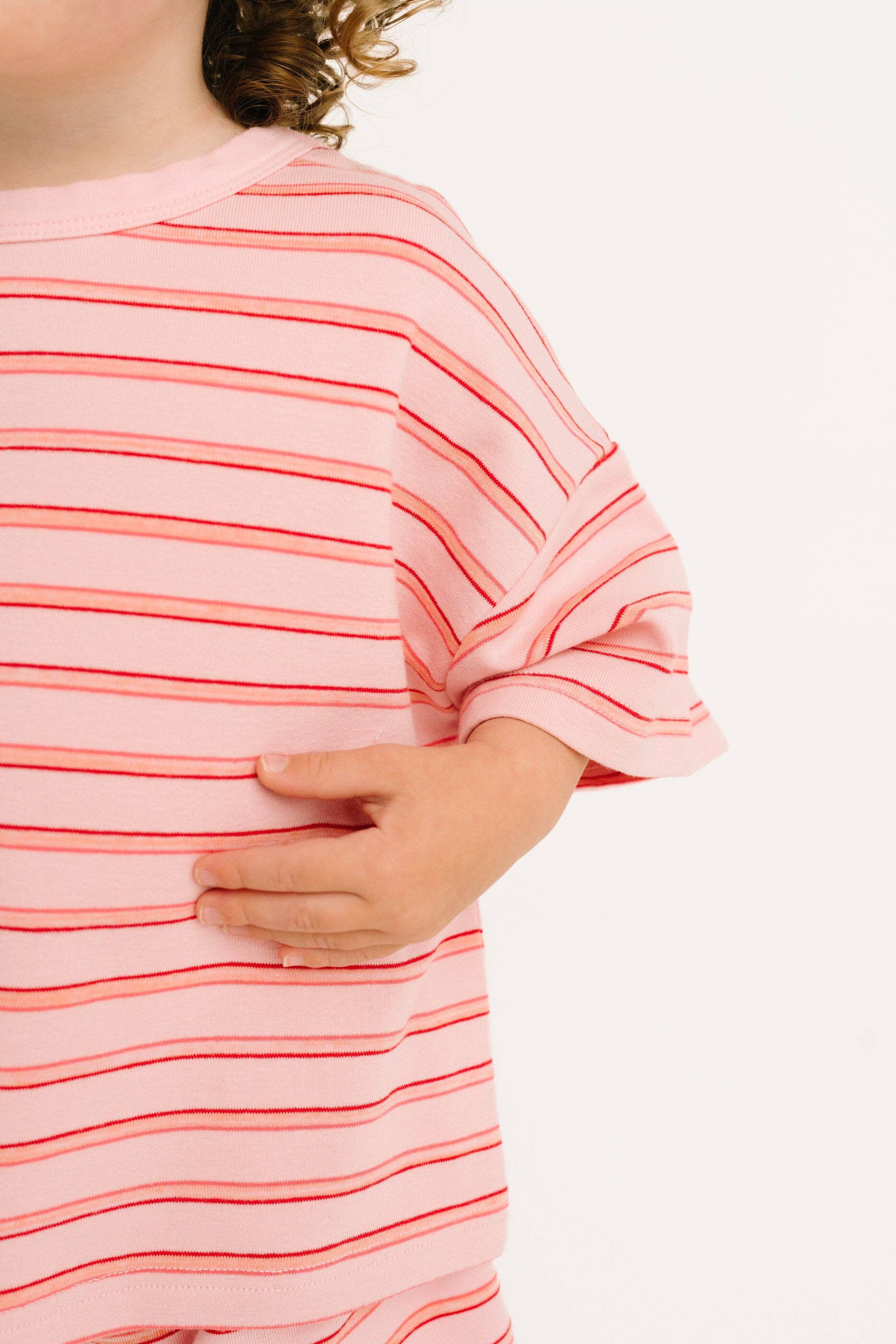 Ballet Stripe Slouchy Set