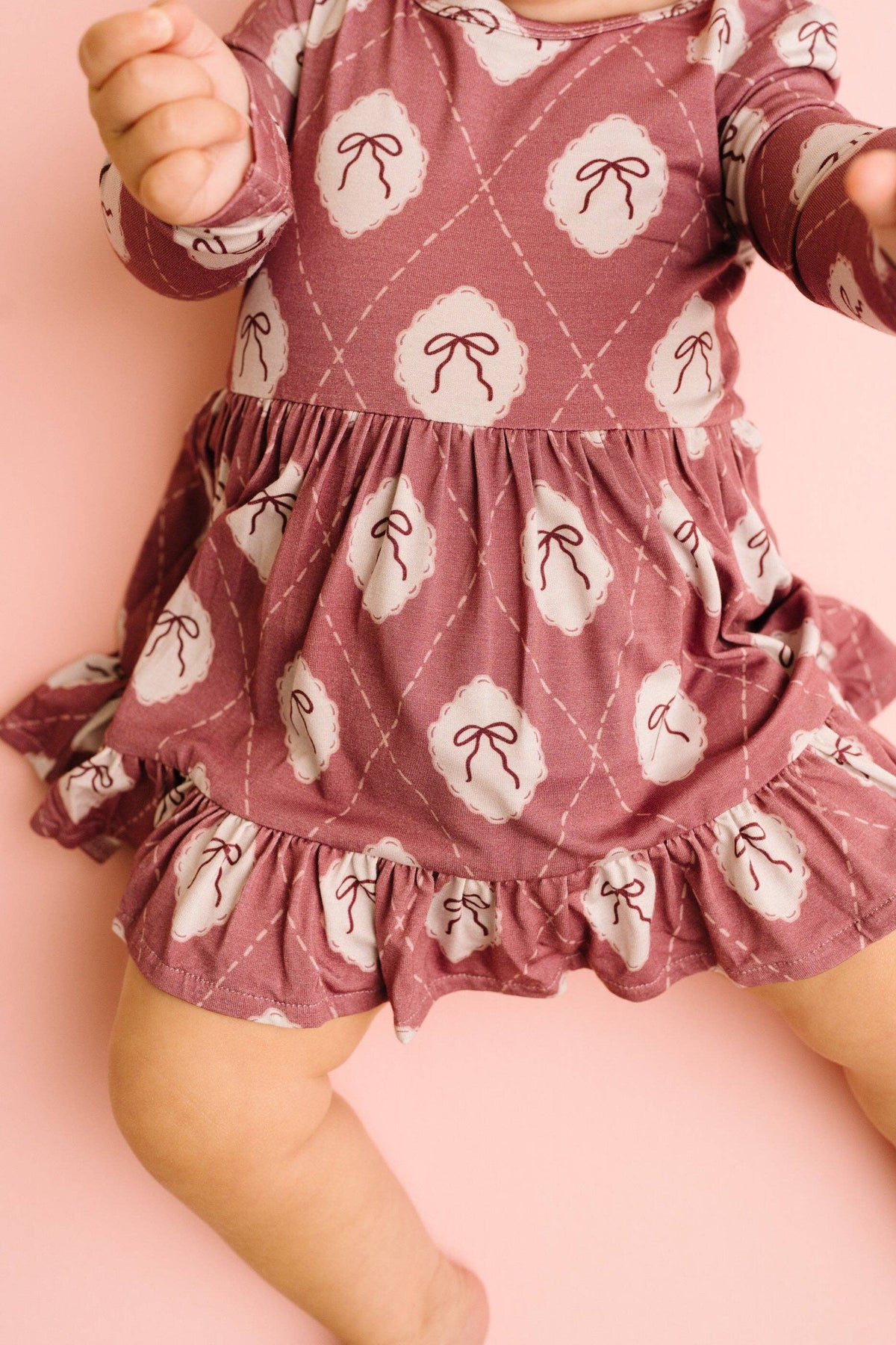 Heirloom Bows Bodysuit Bamboo Dress