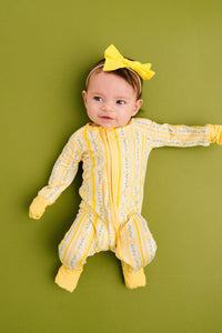 Sunny Meadow Stripe Bamboo Sleeper