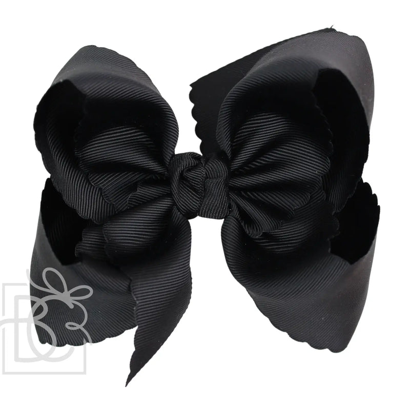 Scalloped Edge Bow