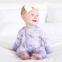 Leighton's Lavender Convertible Zip Romper