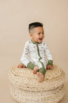 Tiny Tractors Bamboo Zippy Romper