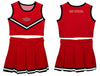 Arkansas State Red Wolves Red Sleeveless Cheerleader Set