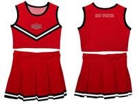 Arkansas State Red Wolves Red Sleeveless Cheerleader Set