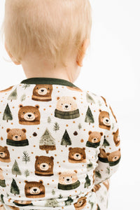Winter Bears Bamboo Set