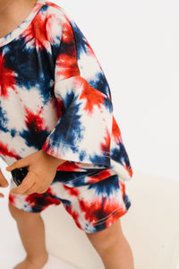 Firecracker Tie Dye Slouchy Set