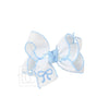 Embroidered Bow Hair Bow